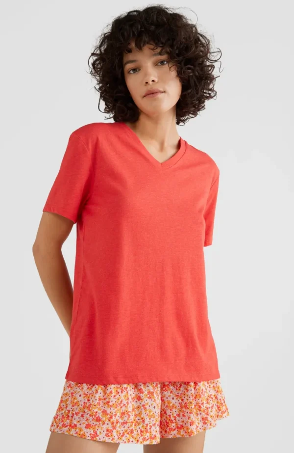 T-shirt Essentials Met V-hals | | O’Neill Fashion